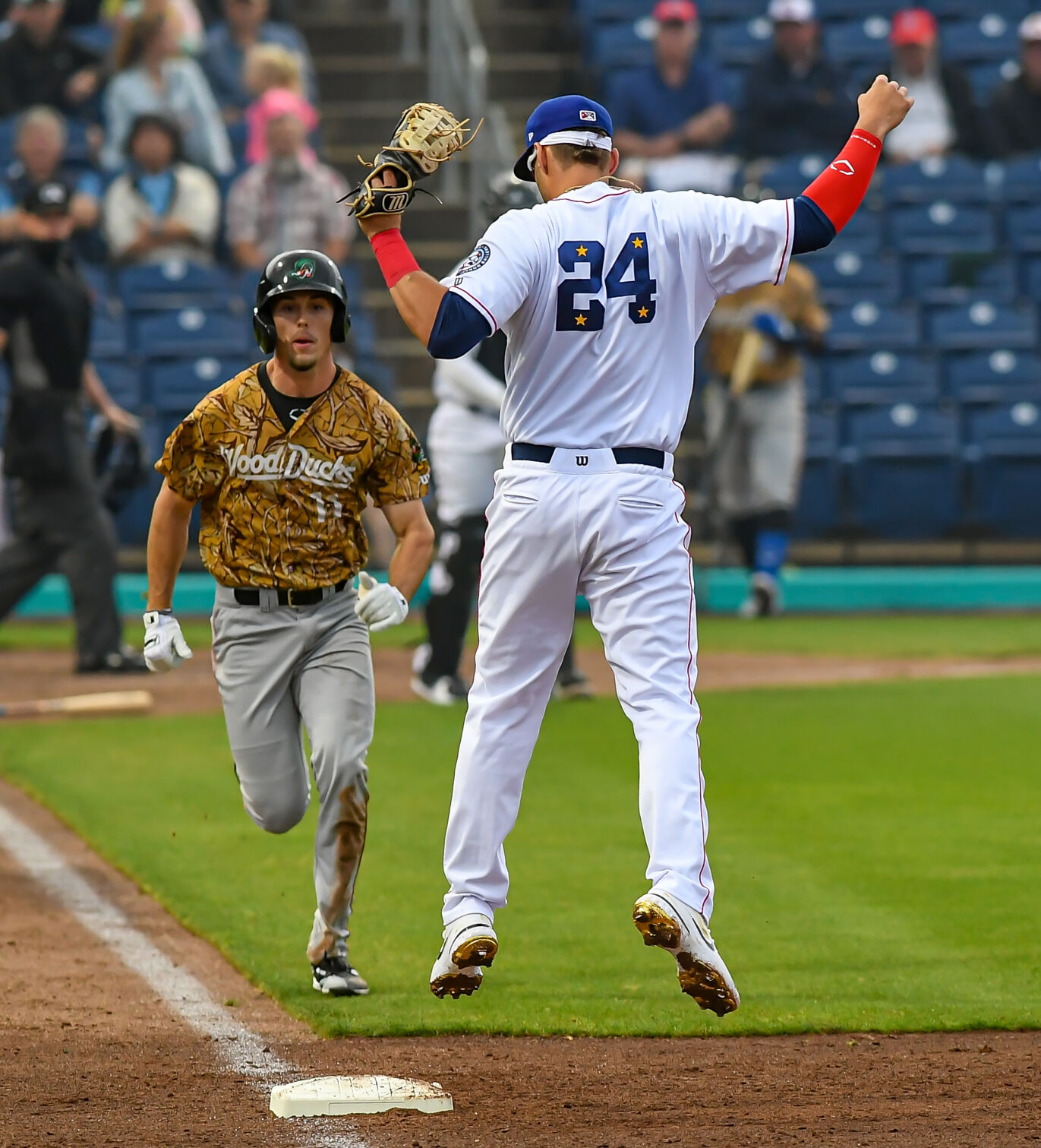 The Kannapolis Ballers lost their home opener 8-4 to the Wood Ducks.